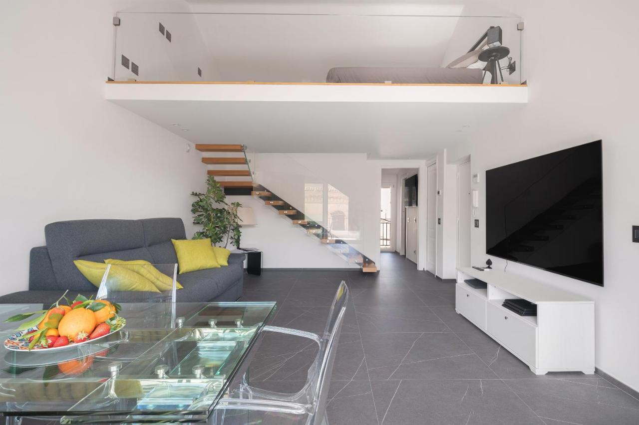Archimedes Luxury Apartment With Terrace Palermo Luaran gambar
